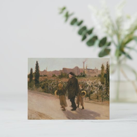 全霊の日, c.1882 ポストカード (スタンド正面)