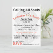 全霊を呼び出す…ハローウィンパーティ招待状 招待状 (スタンド正面)