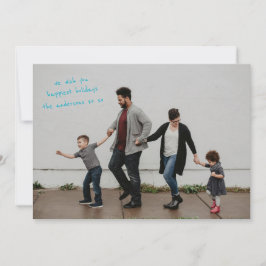 全面写真のモダンデザイン シーズンカード