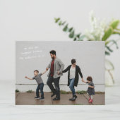 全面写真のモダンデザイン シーズンカード (スタンド正面)