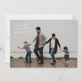 全面写真のモダンデザイン シーズンカード