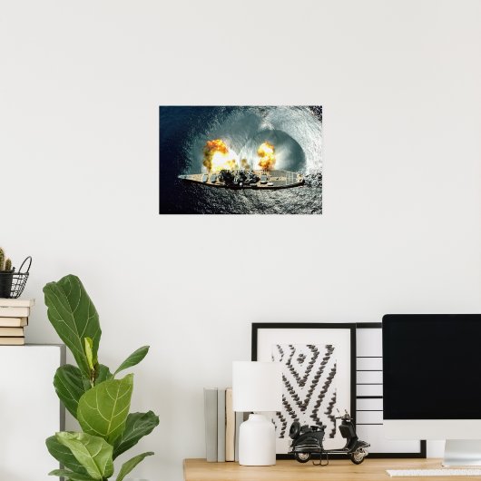 全面広場枠のポスターを貼る ポスター (ホームオフィス)