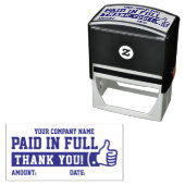 全額払い!会社名パーソナライズされた セルフインキングスタンプ (インサイチュ)