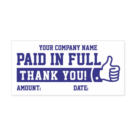 全額払い!会社名パーソナライズされた セルフインキングスタンプ (デザイン)