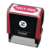 「全額支払い」ゴム印 セルフインキングスタンプ (商品)