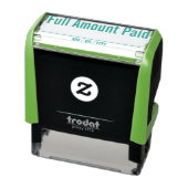 「全額支払い」ゴム印 セルフインキングスタンプ (商品)