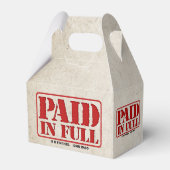 全額支払い フェイバーボックス (裏面サイド)