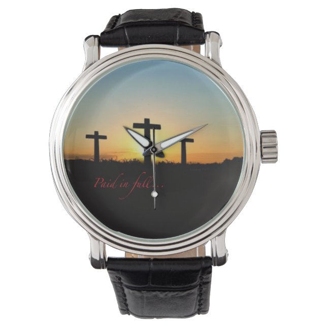 全額支払い… 腕時計 (正面)