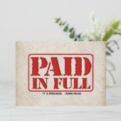 全額支払済み カード (スタンド正面)