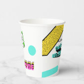 全額管状80の誕生日パーティー 紙コップ (右)