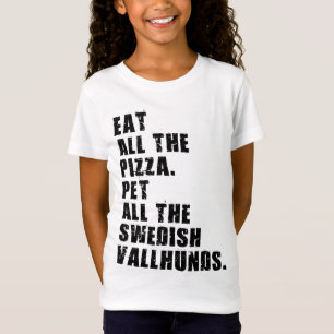全食べてのピザがスウェーデンのバルハンを愛撫 Tシャツ