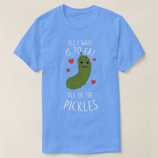 全食べ漬物 Tシャツ (デザイン正面)