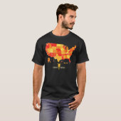 全63米国立公園マップ(裏面 Tシャツ (正面フル)