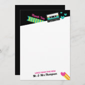 全80結婚年代 サンキューカード (正面/裏面)