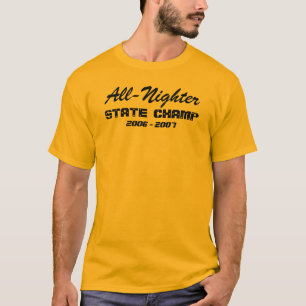 全Nighter州のチャンピオン Tシャツ