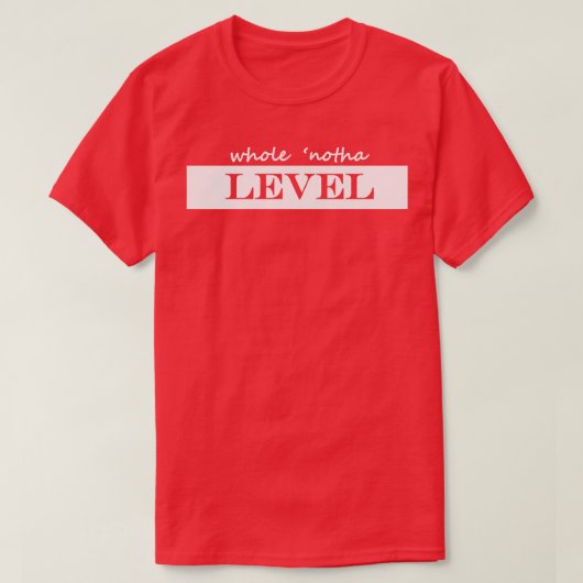 全nothaレベル tシャツ (デザイン正面)