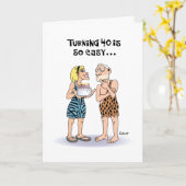 八おもしろい十誕生日 カード (黄色い花)