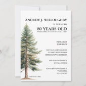 八おもしろい十誕生日 招待状 (正面)