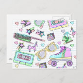 八すごい十素晴らし位着色スタイル ポストカード (正面/裏面)