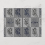 八つの耳グラフィック ポストカード (正面)