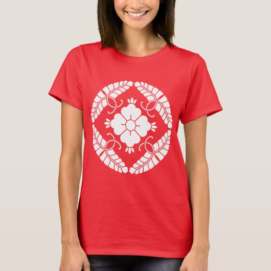 八つの藤 Tシャツ (正面)