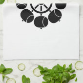 八つ水車 キッチンタオル (折り畳み)