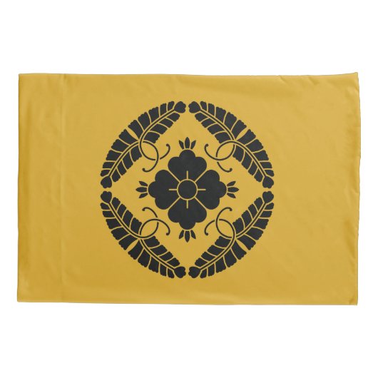 八つ藤 枕カバー (裏面)