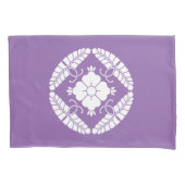 八つ藤 枕カバー (正面)