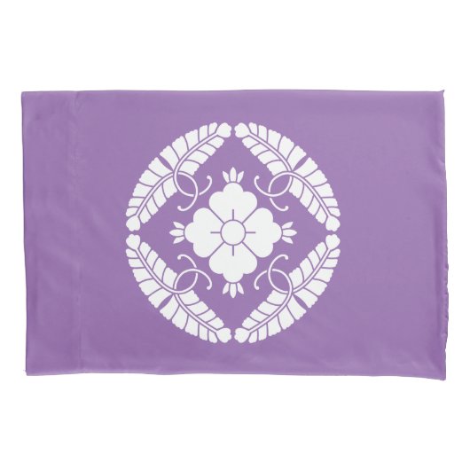 八つ藤 枕カバー (正面)