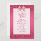 八エレガント十誕生日 招待状 (正面)