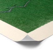 八ツの椿アート日本のプリントのカモメ ポスター (角)