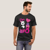 八パンダ Tシャツ (正面フル)