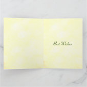 八パーソナライズされた十誕生日 カード (内部)