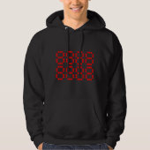 八八八八八八八八 88888888 |ラッキーナンバー パーカ (正面)