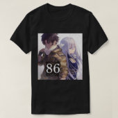 八六八十六アニメ Tシャツ (デザイン正面)