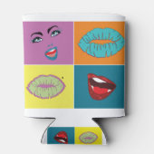 八十ポップ・アートの条 缶クーラー (裏面)