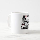 八十六86 コーヒーマグカップ (正面左)