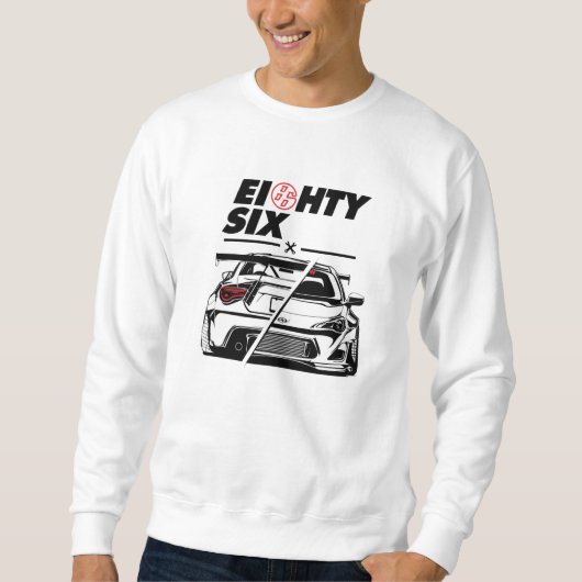 八十六86 スウェットシャツ (正面)