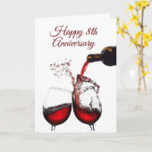 ***八周年記念***夫婦カード カード (黄色い花)