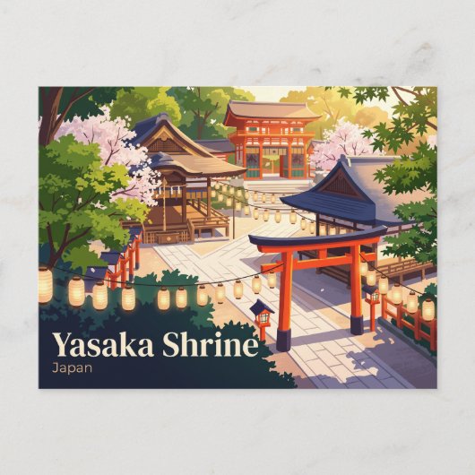 八坂神社 日本 ポストカード (正面)