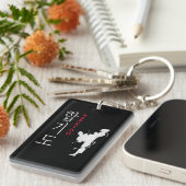 八城戸自衛韓国武術芸術 キーホルダー (正面右)