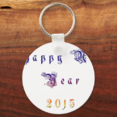 八布新年2015ハクナマタタwishes.png キーホルダー (正面)