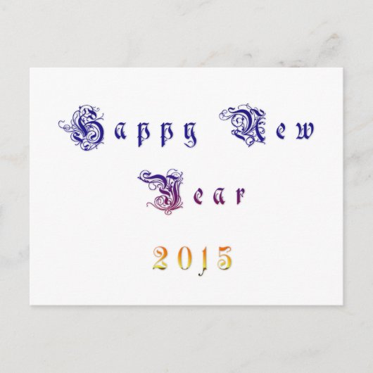 八布新年2015ハクナマタタwishes.png シーズンポストカード (正面)