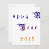 八布新年2015ハクナマタタwishes.png シーズンポストカード (正面/裏面)