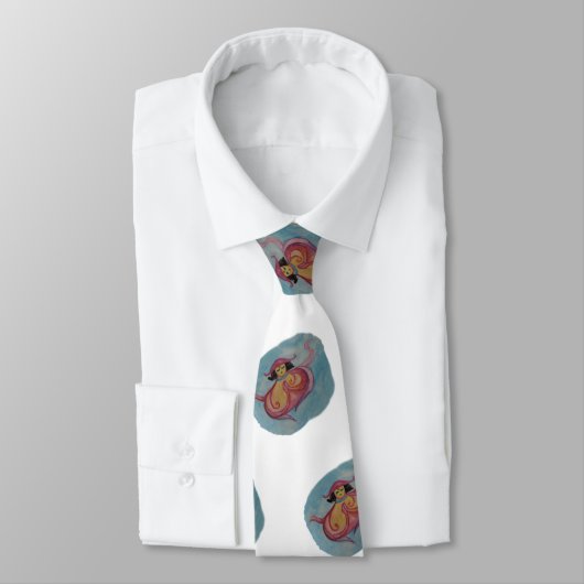 八方心めい想結び ネクタイ (タイ)