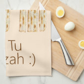 八日のマッザー キッチンタオル (四つ折り)