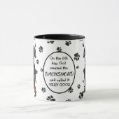 八日目に神がダシュントを造られた マグカップ (中央)