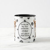 八日目に神はコルギを造られた マグカップ (中央)