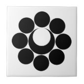 八曜に月 タイル (正面)