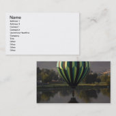 八木間川の熱気球 名刺 (正面/裏面)